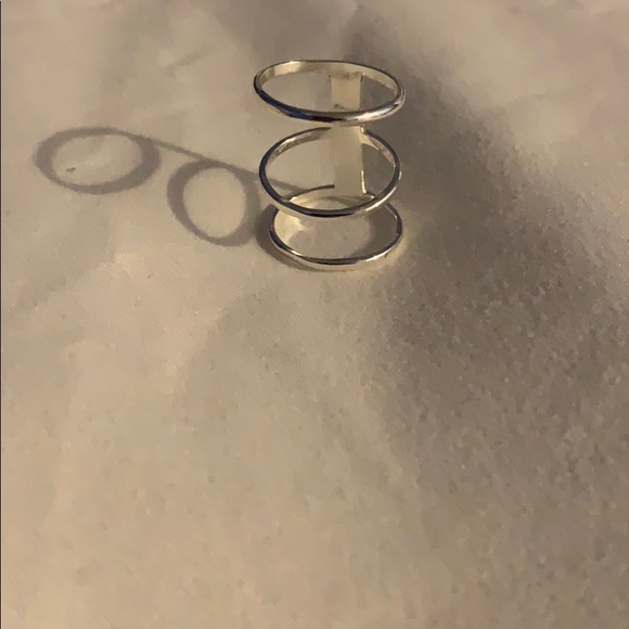 Stacked silver ring - Picture 3 of 3